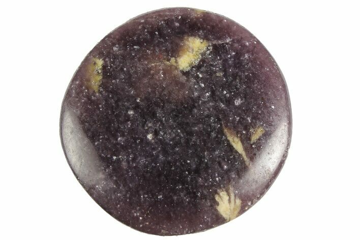 Sparkly, Purple Lepidolite Palm Stone - Madagascar #181553